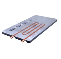 Système de refroidissement liquide facile à installer Plaque de refroidissement à eau Refroidisseur d'eau en aluminium Refroidisseur d'eau personnalisé pour système de refroidissement CPU