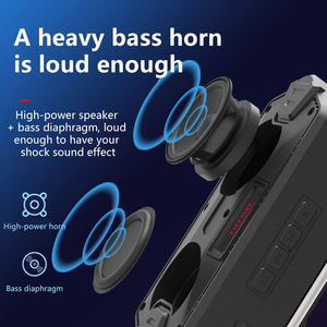 Factory Portable Waterproof BT5.0 <b>Speaker</b> 5W Output FM Radio Digital Display Screen <b>USB</b> Power Outdoor Camping Music Player - Product Image 5