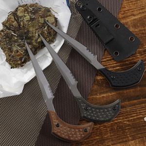 Cuchillo de Combate Basi y Abridor de Pastel de Té Pu'er, Hoja de Acero Inoxidable, Mango G10, Grado DIY, OEM Personalizable - Product Image 2