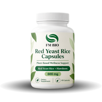 Fabricant de capsules de levure de riz rouge OEM, formule premium d'extrait de riz fermenté, capsules de levure de riz rouge