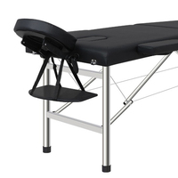 Lit de massage orthopédique pliant portable à vente directe d'usine pour lits d'hôpital de beauté et de physiothérapie