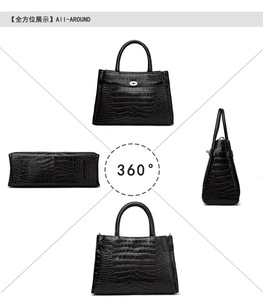 Fashion Genuine Leather Handbags for Women Designer Satchel Purses Top Handle Tote <b>Work</b> Shoulder <b>Bags</b> Women's Handbag - Product Image 4