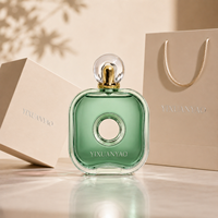 Flacon de parfum 100 ml noir et blanc, best-seller, pour hommes, style moyen-oriental, arabe, Dubaï, vente directe d'usine