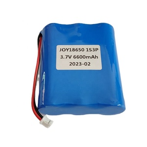 カスタマイズされた3.7V 6600mah 18650 3Pリチウムイオン充電式バッテリーパック (PCBおよびph2.0コネクタ付き) - Product Image 5