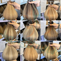 Cheveux bruts non traités usine en gros naturel vierge 100% humain Remy Extension de cheveux cuticule alignée cheveux en vrac en vrac