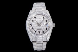 Reloj Mecánico de Cristal de Lujo y Súper Calidad, 41 mm, Fábrica TW, Acero Inoxidable 904L, Movimiento 2824, Diseño Cielo Estrellado con Diamantes - Product Image 2
