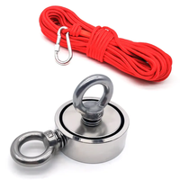 Haute qualité Xinhongchang néodyme pêche magnétique boulon à œil corde traction Force aimant flexion pour un usage industriel pêche optimale