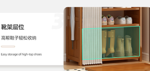 Armoire à chaussures simple entrée grande capacité étanche à la poussière multicouche étagère à chaussures stockage de chaussures économique pour la <span class=keywords><strong>location</strong></span> à domicile - Product Image 4