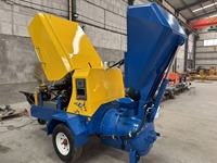 MINLE ML837 DHB Halbtrockenmörtel-Spritzpumpe mit 260L Tank und 4,6m³/h Förderleistung für Bauarbeiten und Verputzen