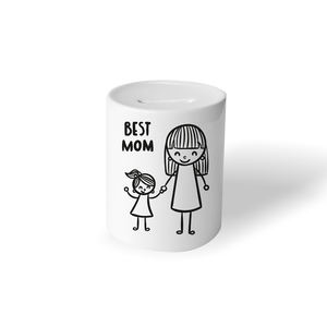 Topjlh <span class=keywords><strong>Precio</strong></span> al por Mayor OEM/ODM, Alcancía <span class=keywords><strong>de</strong></span> Cerámica Sublimable en Blanco, Alcancías Personalizadas con Logotipo, Regalos DIY - Product Image 1