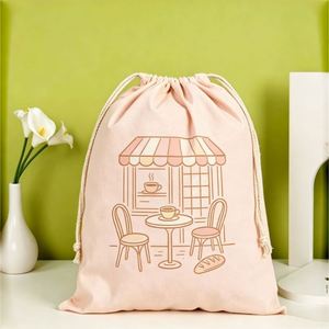 Sac à dos en toile épaisse avec logo personnalisé, sac en toile de coton durable pour l'entraînement des équipes de basketball et de football - Product Image 4