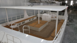 Yate de Vela de Aluminio de 12 <span class=keywords><strong>Metros</strong></span> con Certificación CE, Barco de Pasajeros con Capacidad de Pesca para Recorridos Turísticos Costeros y Lacustres - Product Image 4