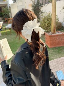 Vendita calda di pizzo fata scavata a più strati per capelli retrò cravatta per ragazze - Product Image 3