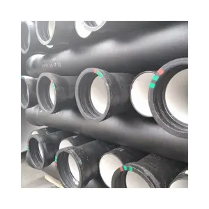 Ventes directes d'usine grand diamètre K9 K8 K7 DN 200mm 300mm 350mm 400mm tuyau d'alimentation en eau en fonte ductile