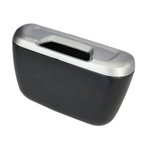 Good Quality Portable ABS Car Rubbish Can Trash Can Dust Box Auto Dustbin Garbage Box With Lid