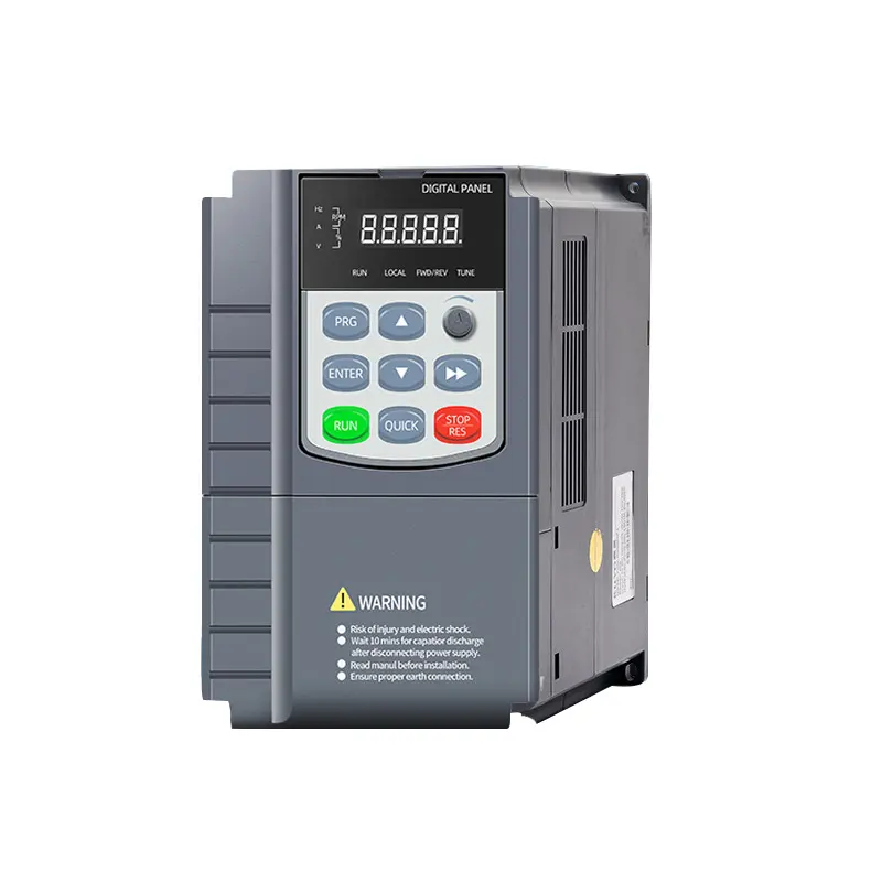 Controlador de frecuencia variable de alto rendimiento 220V 380V 0.75Kw-15Kw Frecuencia Vfd Inversor AC Drive