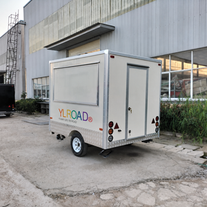 Factory Direct Custom Mobile Food Trailer, Rust-Resistant Aluminum Food Kiosk for Candy, Chips and Street Food - Product Image 1