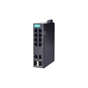 NUEVO Switch Ethernet Gigabit de 8+2 Puertos POE Full-Duplex y Half-Duplex con 1 Año de Garantía, MOXA EDS-2010-ML, 10/100Mbps - Product Image 1