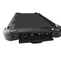 Tablet PC Tangguh Tahan Air IP54 10.1 Inci Intel Celeron Windows 10 RAM 8GB Dual LAN Wi-Fi Untuk Penggunaan Industri