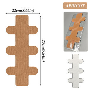 スポーツテープ足首サポートテープ用コットン防水クロスプレカット不規則筋肉スポーツヒール保護パッチ - Product Image 2