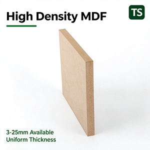Panneau de fibres à densité moyenne (MDF) pour meubles, épaisseur 3-25 mm, dimensions 4x8~6x12 pouces, poncé et lisse, facile à peindre. - Product Image 2