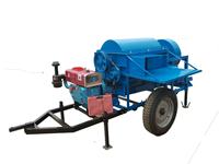Décortiqueuse multifonctionnelle 800-1200 kg/h pour céréales (riz, blé, maïs, soja) avec moteur diesel et électrique pour la ferme