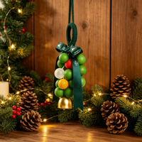Coffret Cadeau de Noël Savon Artisanal en Boule Parfumé pour Aromathérapie et Nettoyage Corporel, Ornement Suspendu, Vente en Gros, Logo Personnalisé OEM