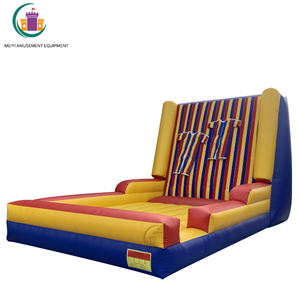 Castillos hinchables de pared para exteriores para niños, con trajes adhesivos, juegos inflables comerciales - Product Image 1