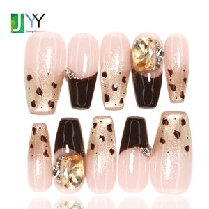 <span class=keywords><strong>Uñas</strong></span> Postizas Francesas 3D de Moda 2026, Proveedor Mayorista, <span class=keywords><strong>Uñas</strong></span> Acrílicas Hechas a Mano, <span class=keywords><strong>Uñas</strong></span> Postizas de Diamantes de Lujo Medianas, Alta Calidad - Product Image 3