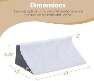 <span class=keywords><strong>Coussin</strong></span> de repose ventilé, hypoallergénique et lavable pour le soutien corporel, favorisant la circulation sanguine des patients et améliorant le sommeil - Product Image 5