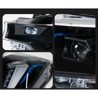 Ensemble de phares à LED Snake Eye Dual Color Golden Eye compatibles avec les phares de berline Série 3 F30 F35 2012 à 2018