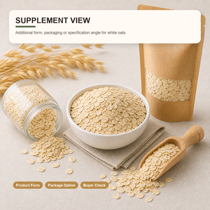 Fiocchi d'Avena Naturali ad Alto Contenuto di Fibre Senza Glutine per <span class=keywords><strong>Colazione</strong></span> con Latte, Vendita all'Ingrosso dalla Cina - Product Image 3