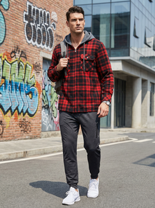 Felpa in Maglia a Quadri HANTAO per <span class=keywords><strong>Uomo</strong></span>, Abbigliamento Pronto per la Spedizione, Ordine all'Ingrosso, Consegna Rapida, Moda Invernale Calda - Product Image 2