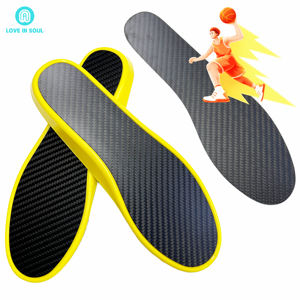 Semelle de chaussure complète plaque de carbone semelles de sport de haute qualité chaussures en fibre de carbone semelle football course à pied semelles de saut - Product Image 1
