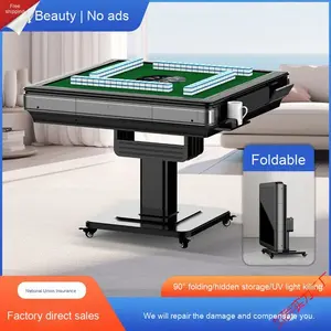 Inean Automatique Pliable Mahjong Table Silencieux Électrique Home Club Villa Casino Smart À La Mode <span class=keywords><strong>Domino</strong></span> Maisons Compact Couverture En Métal - Product Image 5
