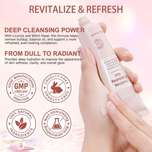 <span class=keywords><strong>Gel</strong></span> <span class=keywords><strong>exfoliant</strong></span> hydratant pour le visage biologique IKZEE 50g, marque privée, purifiant et éclaircissant pour femmes - Product Image 3