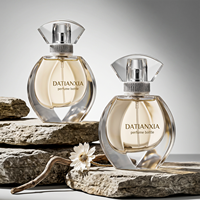 Flacon de parfum avec boîte cadeau 30ml 50ml 100ml Flacon de parfum en verre vide Boîte d'emballage personnalisée avec logo