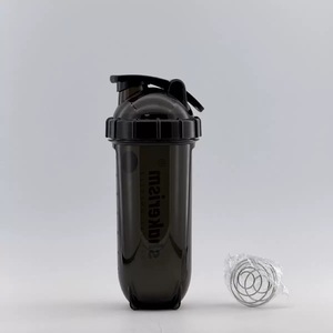 Borraccia shaker sportiva da 700 ml in Tritan senza BPA per studenti, tazza miscelatrice a chiusura ermetica con sfera mescolatrice per <span class=keywords><strong>acqua</strong></span> quotidiana a scuola, latte in polvere - Product Image 4
