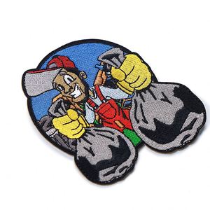 MustHave Support Sports Clothes Embroidered Patches Chenille Large Embroidered Patch - Product Image 3
