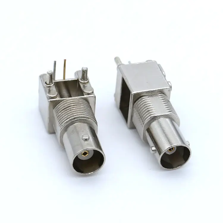 Conector BNC RF * 16 soporte de antena de toma de vídeo hembra conector BNC Q9 de cobre puro