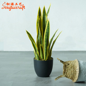 <span class=keywords><strong>Planta</strong></span> de <span class=keywords><strong>Serpiente</strong></span> Artificial, Sansevieria Artificial en Maceta para Decoración de Jardín, Hogar y Patio - Product Image 2