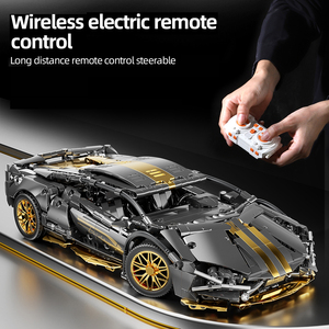 1:14 Scale Classic Sports <strong>Car</strong> <strong>Model</strong> Educational ABS/PS Plastic Building Block Assembly <strong>Car</strong> for Children Teenagers Adults - Product Image 3