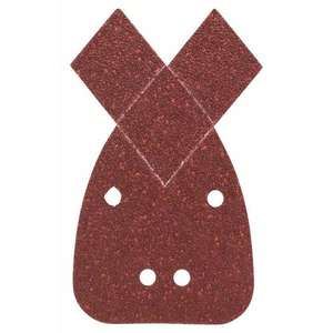 BOSCH - 2609256A70 Jeu de feuilles abrasives avec 4 trous pour multi-ponceuse-EAN 3165140614863 ABRASIVES ABRASIVE PAPERS - Product Image 1