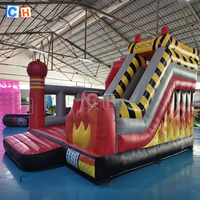 Vente flash - Château gonflable commercial pour enfants - Jeux gonflables pour enfants - Château gonflable avec toboggan