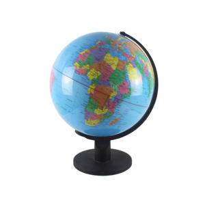 Globe terrestre rotatif de bureau classique, éducatif, carte du monde <span class=keywords><strong>en</strong></span> plastique de 32 cm - Product Image 2