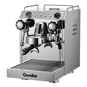 Machine à expresso semi-automatique portable et programmable G3145B, double usage domestique et commercial, avec contrôle de la température du lait - Product Image 3