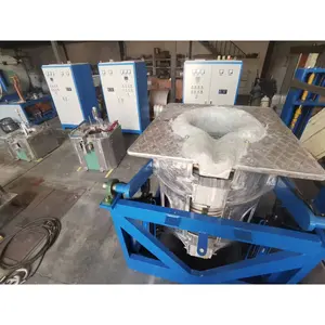 1250C coreless aluminum melting vacuum induction melting furnace