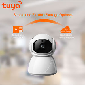 3MP tuya akıllı wifi güvenlik kamerası pan tilt 360 derece otomatik izleme hareket algılama alarmı iki yönlü ses sd kart bulut depolama - Product Image 6