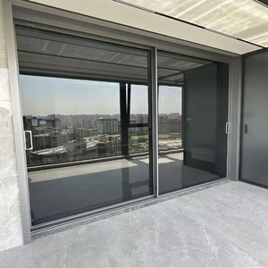 Puertas Corredizas de Patio de Vidrio con Control Solar de Aluminio Zeyi Swing Slide, Precios de Puertas Corredizas de <span class=keywords><strong>Terraza</strong></span> de Aluminio de Alta Resistencia - Product Image 1