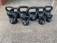 Kettlebell en vinyle commercial SK pour l'entraînement de force à domicile, en salle de sport et pour l'entraînement fonctionnel